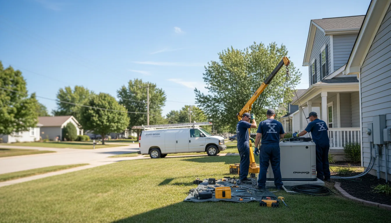 Generator Installation in Grant Park, IL near me
